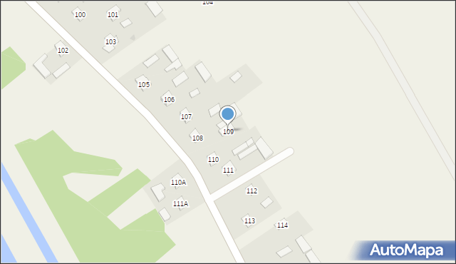 Dratów, Dratów, 109, mapa Dratów