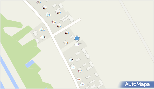 Dratów, Dratów, 114, mapa Dratów