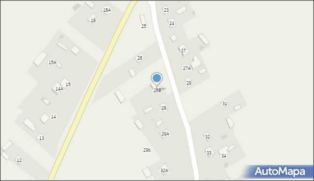 Dratów, Dratów, 26B, mapa Dratów