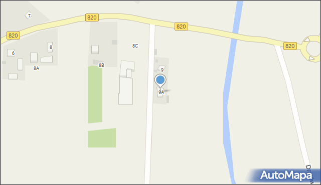 Dratów, Dratów, 9A, mapa Dratów