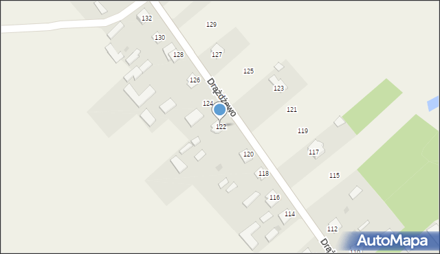 Drążdżewo, Drążdżewo, 122, mapa Drążdżewo