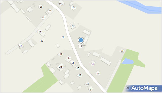 Drążdżewo, Drążdżewo, 18, mapa Drążdżewo