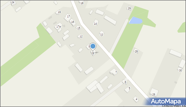 Drążdżewo, Drążdżewo, 9, mapa Drążdżewo