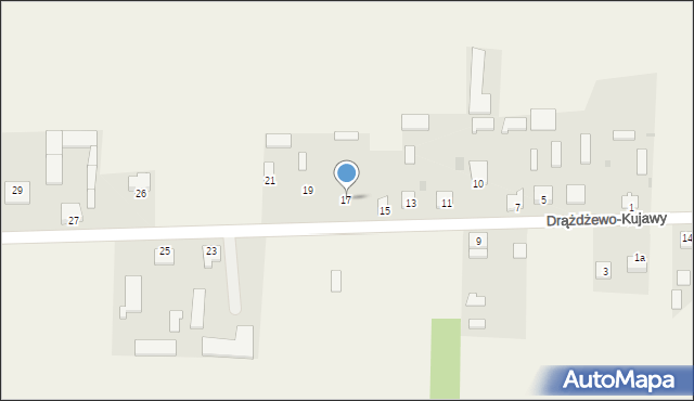 Drążdżewo-Kujawy, Drążdżewo-Kujawy, 17, mapa Drążdżewo-Kujawy
