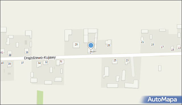 Drążdżewo-Kujawy, Drążdżewo-Kujawy, 27, mapa Drążdżewo-Kujawy