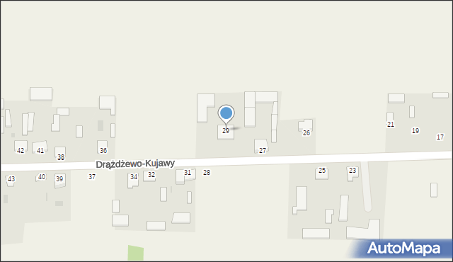 Drążdżewo-Kujawy, Drążdżewo-Kujawy, 29, mapa Drążdżewo-Kujawy