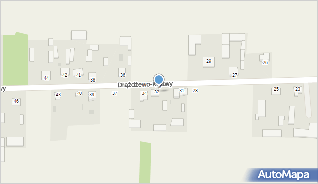 Drążdżewo-Kujawy, Drążdżewo-Kujawy, 33, mapa Drążdżewo-Kujawy