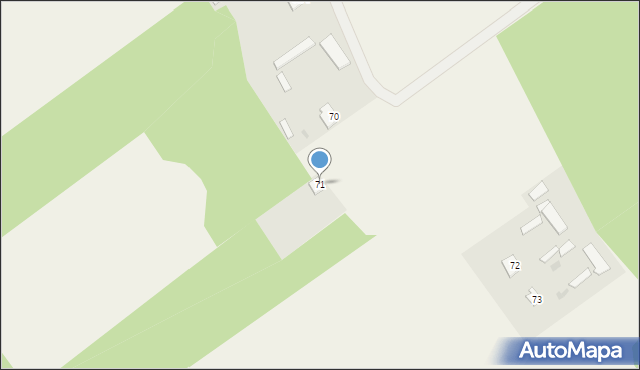 Drążdżewo Nowe, Drążdżewo Nowe, 71, mapa Drążdżewo Nowe