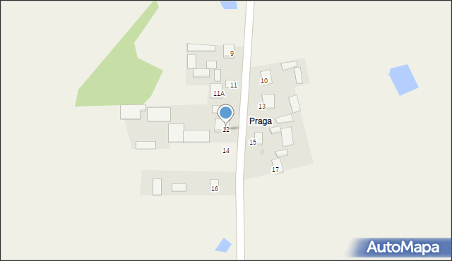 Drążgów, Drążgów, 12, mapa Drążgów