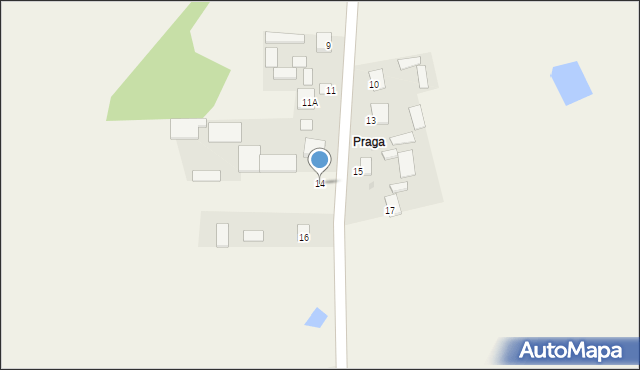 Drążgów, Drążgów, 14, mapa Drążgów
