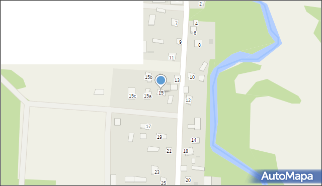 Drażniew, Drażniew, 15, mapa Drażniew