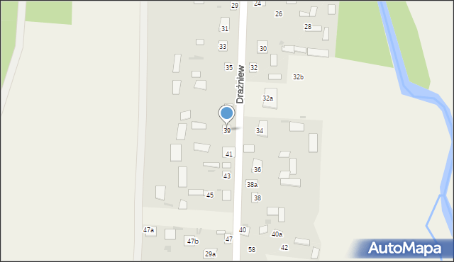 Drażniew, Drażniew, 39, mapa Drażniew
