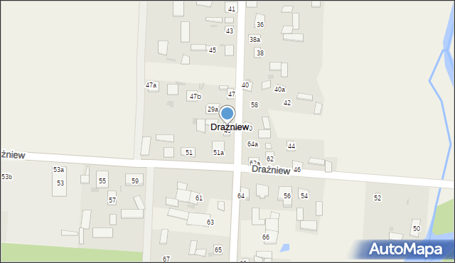 Drażniew, Drażniew, 49, mapa Drażniew