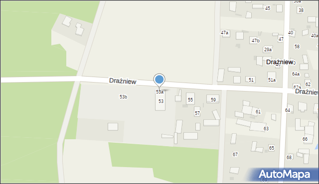 Drażniew, Drażniew, 53a, mapa Drażniew