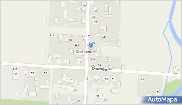 Drażniew, Drażniew, 60, mapa Drażniew