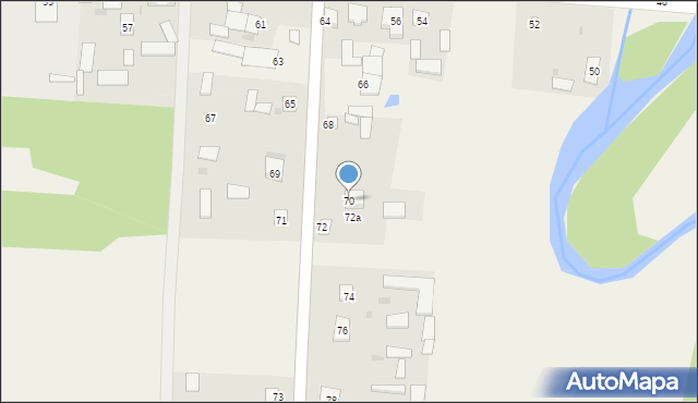 Drażniew, Drażniew, 70, mapa Drażniew