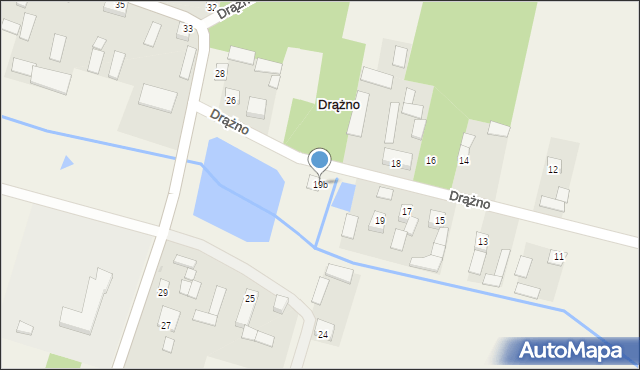Drążno, Drążno, 19b, mapa Drążno