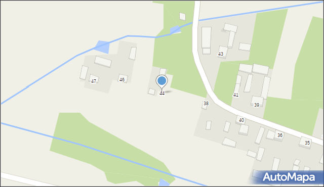 Drążno, Drążno, 44, mapa Drążno