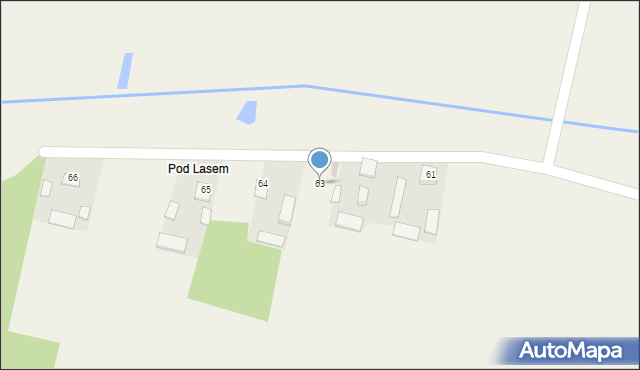 Drążno, Drążno, 63, mapa Drążno