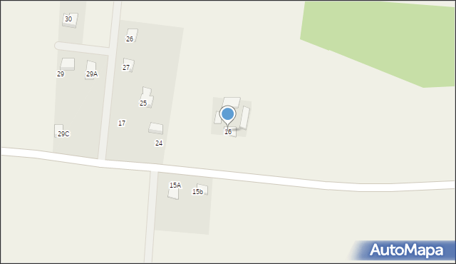 Drążno, Drążno, 16, mapa Drążno