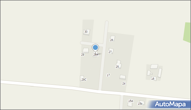 Drążno, Drążno, 29A, mapa Drążno