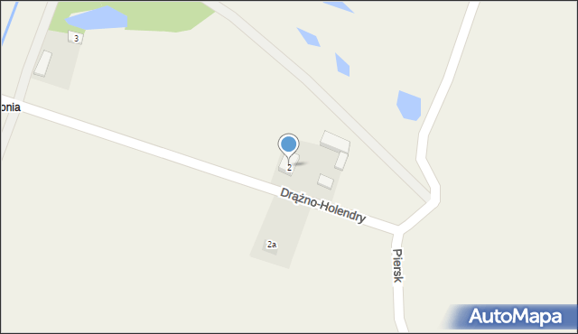 Drążno-Holendry, Drążno-Holendry, 2, mapa Drążno-Holendry