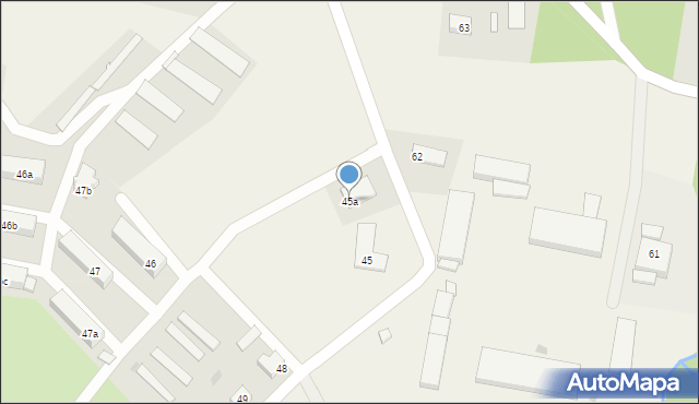 Dretyń, Dretyń, 45a, mapa Dretyń