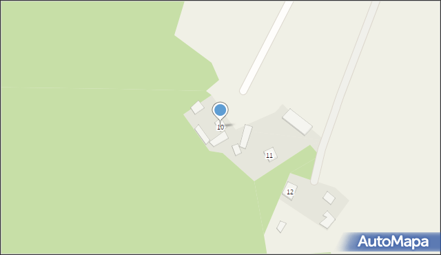 Drężek, Drężek, 10, mapa Drężek