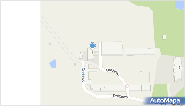 Dreżewo, Dreżewo, 3, mapa Dreżewo