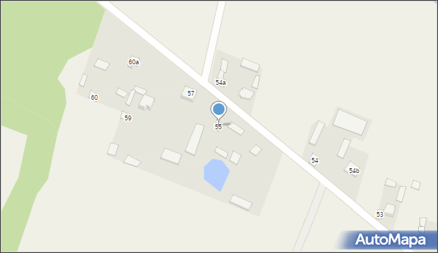 Drgicz, Drgicz, 55, mapa Drgicz