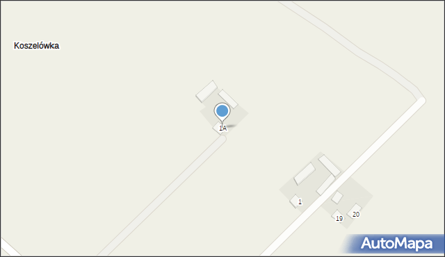 Droblin, Droblin, 1A, mapa Droblin