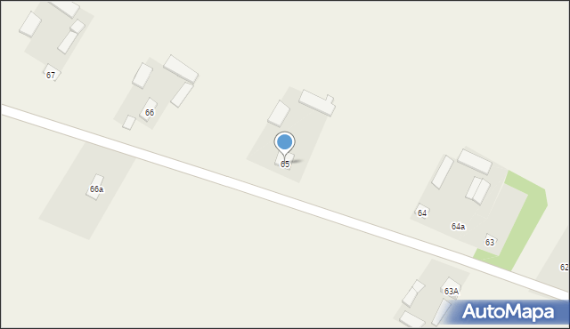 Droblin, Droblin, 65, mapa Droblin