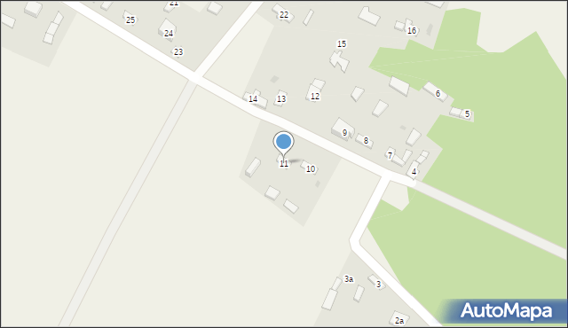 Drochlin, Drochlin, 11, mapa Drochlin