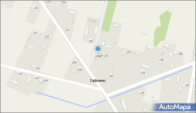 Drochlin, Drochlin, 160a, mapa Drochlin