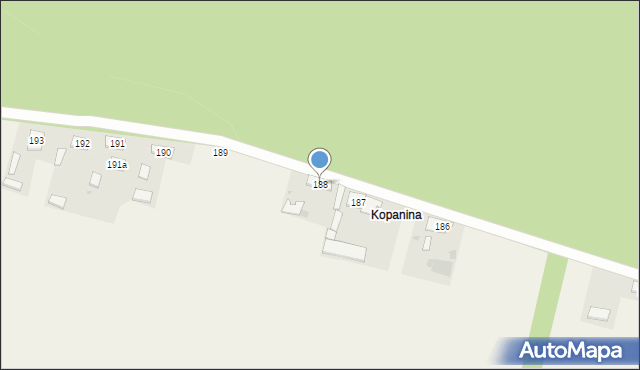 Drochlin, Drochlin, 188, mapa Drochlin