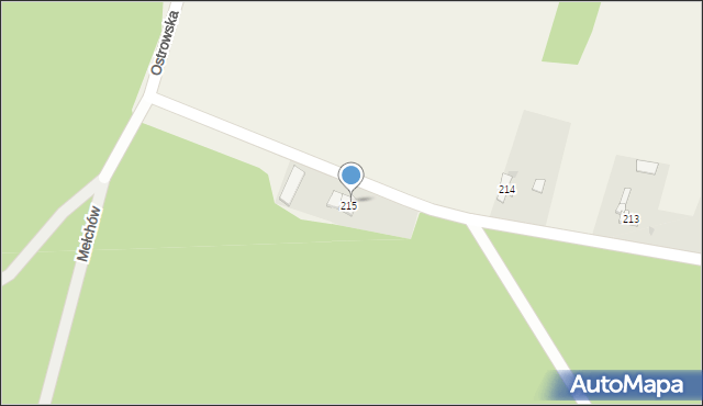 Drochlin, Drochlin, 216, mapa Drochlin