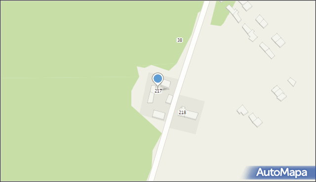 Drochlin, Drochlin, 217, mapa Drochlin