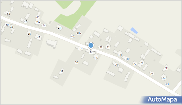 Drochlin, Drochlin, 34, mapa Drochlin