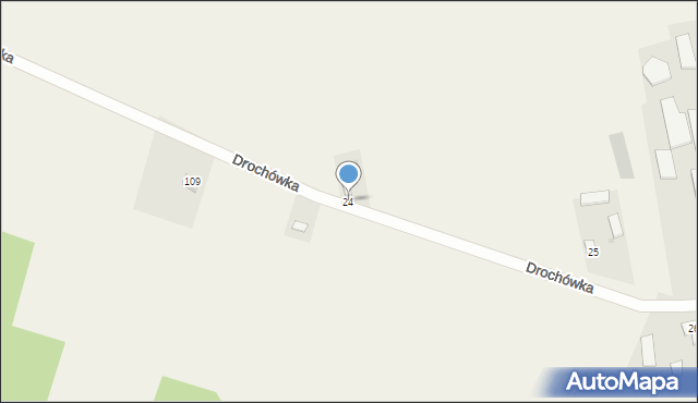 Drochówka, Drochówka, 24, mapa Drochówka
