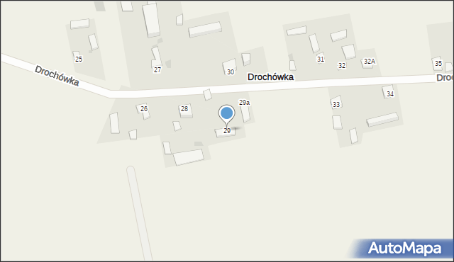 Drochówka, Drochówka, 29, mapa Drochówka