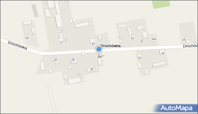 Drochówka, Drochówka, 29a, mapa Drochówka
