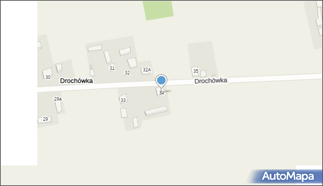 Drochówka, Drochówka, 34, mapa Drochówka