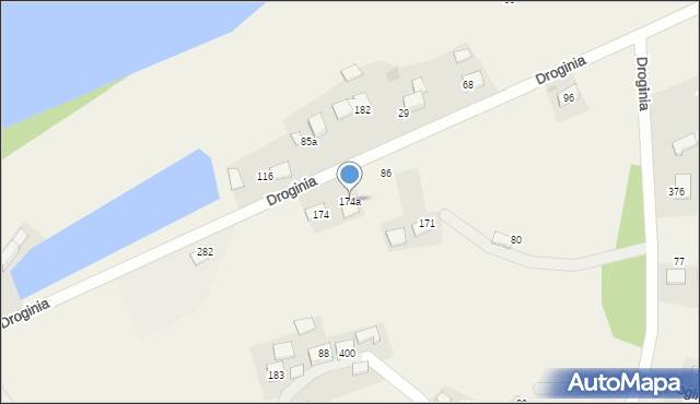 Droginia, Droginia, 174a, mapa Droginia