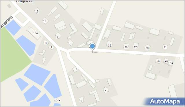 Drogiszka, Drogiszka, 34a, mapa Drogiszka