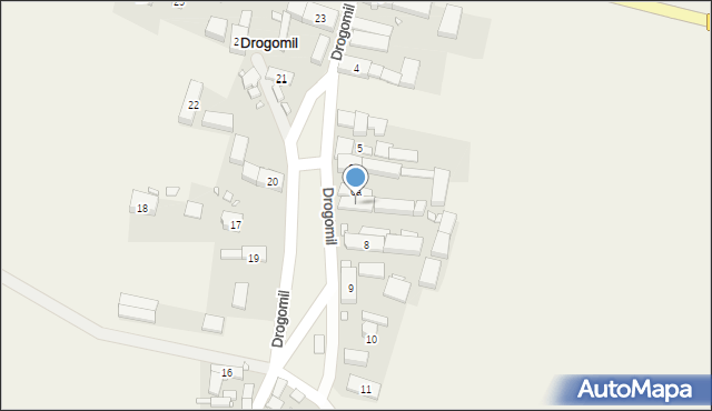 Drogomil, Drogomil, 7, mapa Drogomil