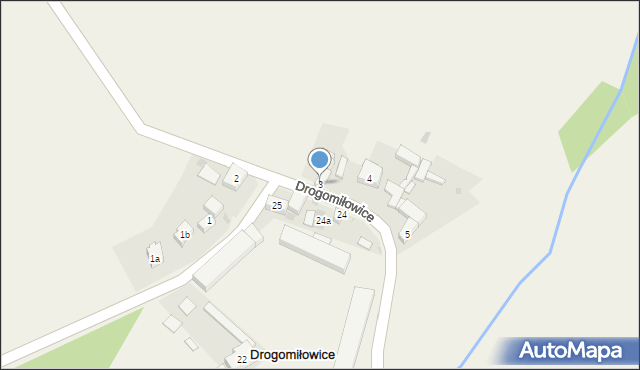 Drogomiłowice, Drogomiłowice, 3, mapa Drogomiłowice