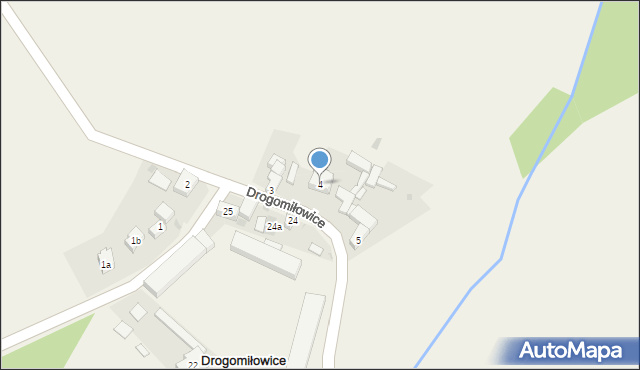 Drogomiłowice, Drogomiłowice, 4, mapa Drogomiłowice