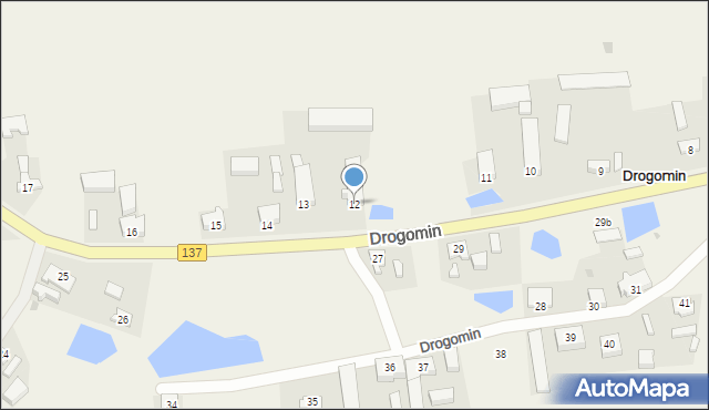 Drogomin, Drogomin, 12, mapa Drogomin