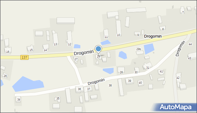 Drogomin, Drogomin, 29, mapa Drogomin