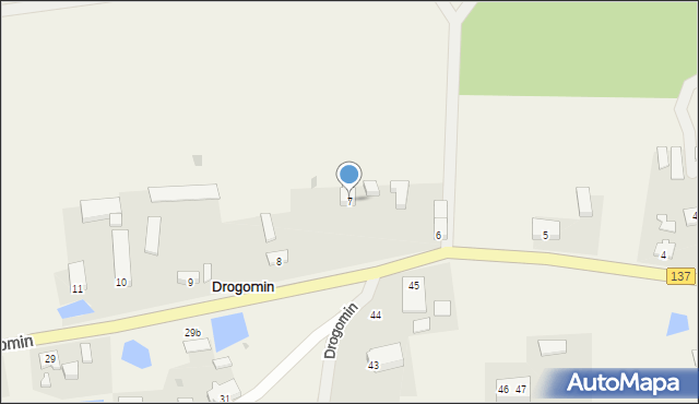 Drogomin, Drogomin, 7, mapa Drogomin
